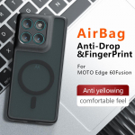 &bdquo;Moto Edge 60 Fusion&ldquo; dėklas, skirtas &bdquo;Magsafe Magentic&ldquo; matinis akrilinis buferis, skirtas &bdquo;Motorola Edge 50 Neo Ultra 50Pro G85 G55 G35&ldquo; kietam dėklui. Motorola Edge 60 Fusion juoda