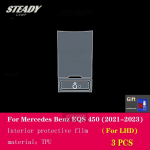 Skirta Mercedes Benz EQS EQE AMG - Automobilio salono pianino plok&scaron;tės apsauginė plėvelė TPU Skaidri Savaime lipni Dažų Anti Style A For LHD