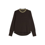 Adidas X Wales Bonner megzti ilgomis rankovėmis tamsiai rudi unisex palaidinės IN5953 XS