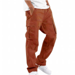 Vyri&scaron;kos kelnės, kelios ki&scaron;enės, juostelės, sportinės kelnės, gatvės drabužiai, laisvalaikio vyri&scaron;kos kelnės, kelnės 5XL tamsiai mėlyna spalva