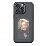 NFC funkcija &bdquo;pasidaryk pats&ldquo; ekrano projekcija AI telefono dėklas iPhone 17 16 15 14 13 Pro Max &bdquo;pasidaryk pats&ldquo; dėklai ra&scaron;alo ekrano telefono dangtelis animacinis mergaitės berniuko be baterijos for iphone14 ProMax juoda