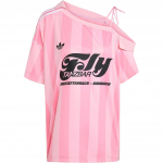 Adidas Originals SS25 OFF SHOULDER JERSEY Futbolo Džersis Rožinis/&Scaron;viesiai Rožinis KD2277 M