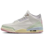 Air Jordan 3 Retro Spring is In The Air vyri&scaron;ki sportbačiai &bdquo;White Sail Jade-Aura-Aura-Iced-Carmine-Muslin-Iris-Whisper IF4396-100&ldquo; 44 white