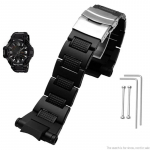 Laikrodžių priedai Dirželio keitimas Casio GW-A1100 G-1400 GW-4000 GA-1000 Apyrankė Plastikinis Plienas Saugos Sagtis Apyrankė 16mm
