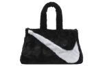 Nike Sportswear Dirbtinio kailio 10L pirkinių krep&scaron;ys Juodas FB3050-010