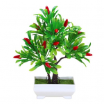 &bdquo;Elens Store&ldquo; 1vnt dirbtinių vaisių apelsinmedžio bonsai namų biuro sodo darbalaukio dekoras