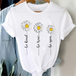 Unisex mar&scaron;kinėliai O formos i&scaron;kirpte Madingi drabužiai T mar&scaron;kinėliai Gėlė Gėlė Pavasaris Vasara Top Print Trumpomis rankovėmis FeUnisex Drabužiai Grafiniai mar&scaron;kinėliai L