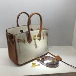 Naujas vir&scaron;utinio sluoksnio ličio ra&scaron;tuotas karvės odos spalvos blokuojantis platininis krep&scaron;ys + natūralios odos rankinė + moteri&scaron;kas skersinis krep&scaron;ys 30x12x25cm