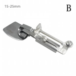 Reguliuojamas kra&scaron;tų lankstymo volelis gofravimo įrankis ri&scaron;iklis prispaudimo pėdelė buitinei ar plok&scaron;čiaei pramoninei siuvimo ma&scaron;inai priedai