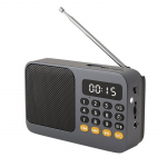Ne&scaron;iojamas daugiafunkcis Bluetooth FM radijas, USB/TF kortelės atkūrimas, įmontuota ličio baterija