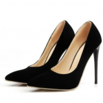Plius 44 45 46 Prabangūs Batai Super Auk&scaron;ti 12cm Stiletto Kulnai Moteri&scaron;ki Auk&scaron;takulniai Plonais Kulnais Smailianosiai Ofisas Vakarėlis Lakinės Odos Batai 39