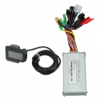 Elektrinio dviračio variklio valdiklis Sinusoidinis 24V 36V 48V 250W?350W 17A su EN06 LCD matuoklio rinkinio komplektu