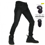LOONG+BIKER+ Slim Fit Anti Drop Kelnės+Motociklo džinsai+Motociklui kvėpuojančios dviratininkų kelnės L