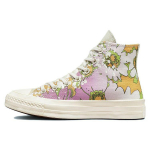 Converse Chuck 70 High Crafted Florals Moteri&scaron;ki kedai Rožiniai Beyond-Pink Alyviniai-Aura A00537C 35
