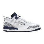 Air Jordan Spizike Low Obsidian Vyri&scaron;ki Sportbačiai Balti Grynai Platininiai FQ1759-104 47.5
