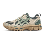 ASICS Gel Kahana 8 Amortizuojantis, Kvėpuojantis ir Atsparus Dizainas Žemi Miesto Kelionėms Bėgimo Bateliai Moteri&scaron;ki Smėlio Spalvos Žali Sportbačiai 1012B788-202 38