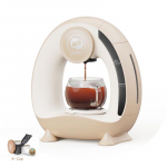Individualizuojamas ne&scaron;iojamas mini K-Cup kapsulių kavos ir arbatos aparatas 220V (With Logo) white