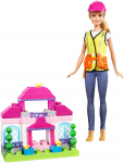 Barbie statybininkės lėlės žaidimų rinkinys (Auksiniai plaukai) - &