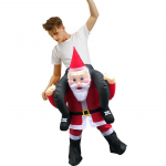 Pripučiamas kostiumas Kalėdų Senelio apranga suaugusiems Puikiai tinka Cosplay renginiams
