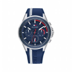 Tommy Hilfiger,Mėlynas,Vyri&scaron;kas kvarcinis laikrodis,1791859 mėlyna