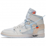 Jordan 1 High OG Virgil Abloh Archive Alaska AA3834-100 36 white