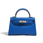 Moterų rankinė palmių ra&scaron;to madinga įstriža per petį rankinė moterims 22cm blue