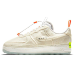 Nike Air Force 1 Experimental 'Sail' Kempinės žemi batai riedlentei Unisex Ekrū Oranžiniai CV1754-100 42.5 white