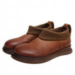 &bdquo;Johnature Retro&ldquo; natūralios odos moteri&scaron;ki plok&scaron;čiapadžiai batai, apvalūs pir&scaron;tai, mink&scaron;tas padas, vientisos spalvos &bdquo;slip-on&ldquo; batai
