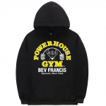 Powerhouse Gym Harajuku Geek Juokingas gobtuvas Unisex Moterų mada Laisvas laisvas megztinis ilgomis rankovėmis Crewneck Unisex medvilniniai megztiniai