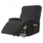 Velvet Fabric Recliner kėdės užvalkalas Lazy Boy Relax Atlo&scaron;iamas sofos užvalkalas Elastinis fotelio užvalkalas, skirtas svetainei namuose 1 Seater