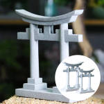 2 vienetų akmens imitacijos &bdquo;Torii Gate&ldquo; tikrovi&scaron;kas mikro kra&scaron;tovaizdžio dekoro akvariumas