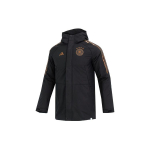 Adidas DFB Stadiono Parka Žieminė Striukė Vyrams Vir&scaron;utinis Drabužis Juoda HC1293 S
