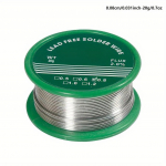 Be&scaron;vinis lydmetalis su kanifolija, lydmetalis su srautu, litavimo viela, litavimo viela remontui ir elektriniai ir elektroniniai litavimo komponentai. 0.03inch/20g balta