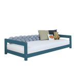 Lit enfant KIDDY 90 x 190 vert p&eacute;trole