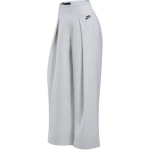 Nike Sportswear Tech Fleece Vienspalvės Universalios Madingos Klostuotos Auk&scaron;to Juosmens Plačios Kojos Laisvalaikio Kelnės Moterims Apačia &Scaron;viesiai Pilkos FV8053-013 S