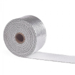 Draugystės kar&scaron;čiui atsparus audinys motociklams, kar&scaron;čiui atspari juosta, stiklaplū&scaron;is, kar&scaron;čiui atspari temperatūra Thickness 1.5mm * Width sidabras