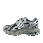 New Balance Nb 1906R PU audinio Madingi universalūs žemi bėgimo bateliai Vaikams sportbačiai Sidabriniai PV1906EH 28.5
