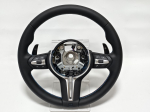 Odinis E-sporto vairas BMW E90 E91 E92 E93 E70 E71 E72 E53 E89 E84 E81 E87 E82 E88 Vairas M3 leather (No airbag) juoda