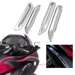 Honda Goldwing GL1800 F6B Gol dwing GL 1800 2018-2022 motociklų radiatoriaus ventiliacijos apdailos dekoracijos Gloss Chrome