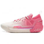 Li Ning BadFive 3 Low Cushioning Slip Resistant Abrasion Resistant Low top Basketball Shoes Men's Moon Rose Pink ABFU005-76 44