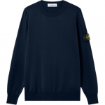 Stone Island ženklelis Briaunotos rankogaliai ir apačia Apvalus kaklas Megztinis vyri&scaron;kas L1S155100053S00B2-V0020 M