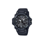 Casio jaunimo serijos daugiafunkcinis madingas vandeniui atsparus kvarcinis laikrodis Vyri&scaron;ki laikrodžiai Juodas MCW-100H-1A3 Black Dial gray