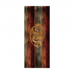 Retro medinių durų lipdukas, tapetas, tapetai 3D vizija, svetainės tapetai &bdquo;pasidaryk pats&ldquo; sienų lipdukai PVC vinilo durų plakatas namų dekoras 90x200cm