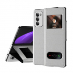 Verslo stiliaus Litchi odinis sulankstomas dėklas, skirtas Samsung Galaxy Z Fold 4 Fold4 Fold3 Fold 2 3 Fold2 Zfold4 Mobiliojo telefono dangtelis