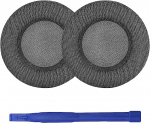 Keičiamos medvilninės ausų pagalvėlės, suderinamos su Corsair Virtuoso RGB/RGB Wireless SE/RGB Wireless XT ausinėmis Ausinėmis / ausų kau&scaron;eliais pilka spalva