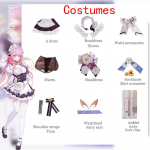 Ysir Elysia tarnaitės kostiumas &bdquo;Honkai Impact 3 Game Play&ldquo; kostiumų rinkinys Helovino cosplay