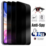 4 vnt. &bdquo;Anti Peeking&ldquo; grūdintas stiklas, skirtas &bdquo;iPhone 14 12 11 Pro Max Privacy&ldquo; apsauginis stiklas, skirtas &bdquo;iPhone 14 Plus 12 Mini SE 2020&ldquo; Iphone 11 Pro Max