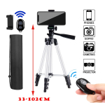 Trikojis i&scaron;maniajam telefonui Lengvas fotoaparato trikojo stovas su Bluetooth asmenukių nuotolinio telefono laikikliu Vaizdo fotografija iPhone 14