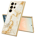 Skirtas &bdquo;Samsung Galaxy S24 S23 Ultra Plus&ldquo; dėklui Prabangus galvanizuotas dažytas ra&scaron;tas Blizgus stiklas, atsparus smūgiams kieto dangčio priedai for Galasy S23 Ultra&case only(no pen)