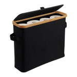 Tualetinio popieriaus laikymo krep&scaron;elis Didelės talpos vandeniui atsparus universalus, lengvai montuojamas tualetinis popierius